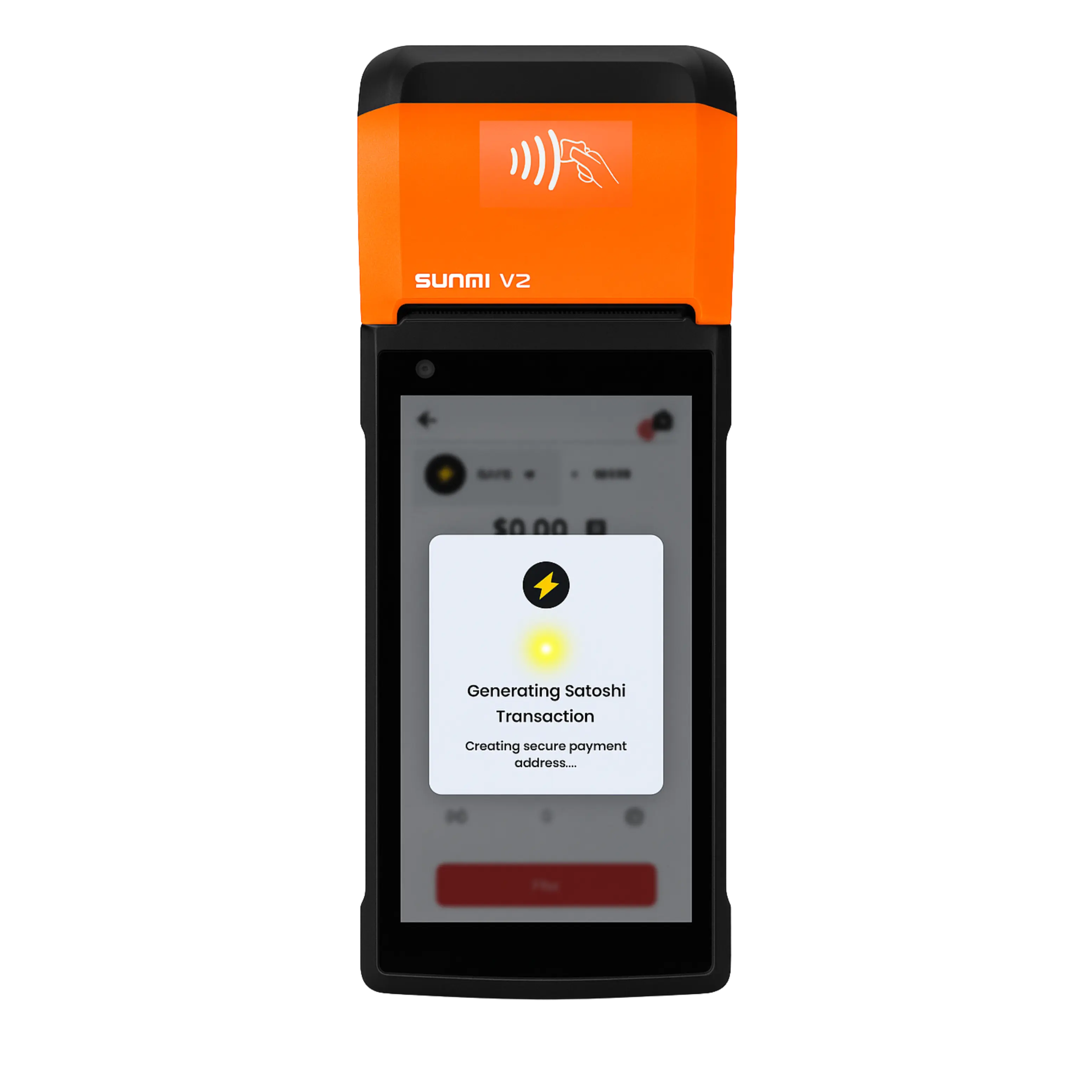 Terminal showing Generating Satoshi Transaction