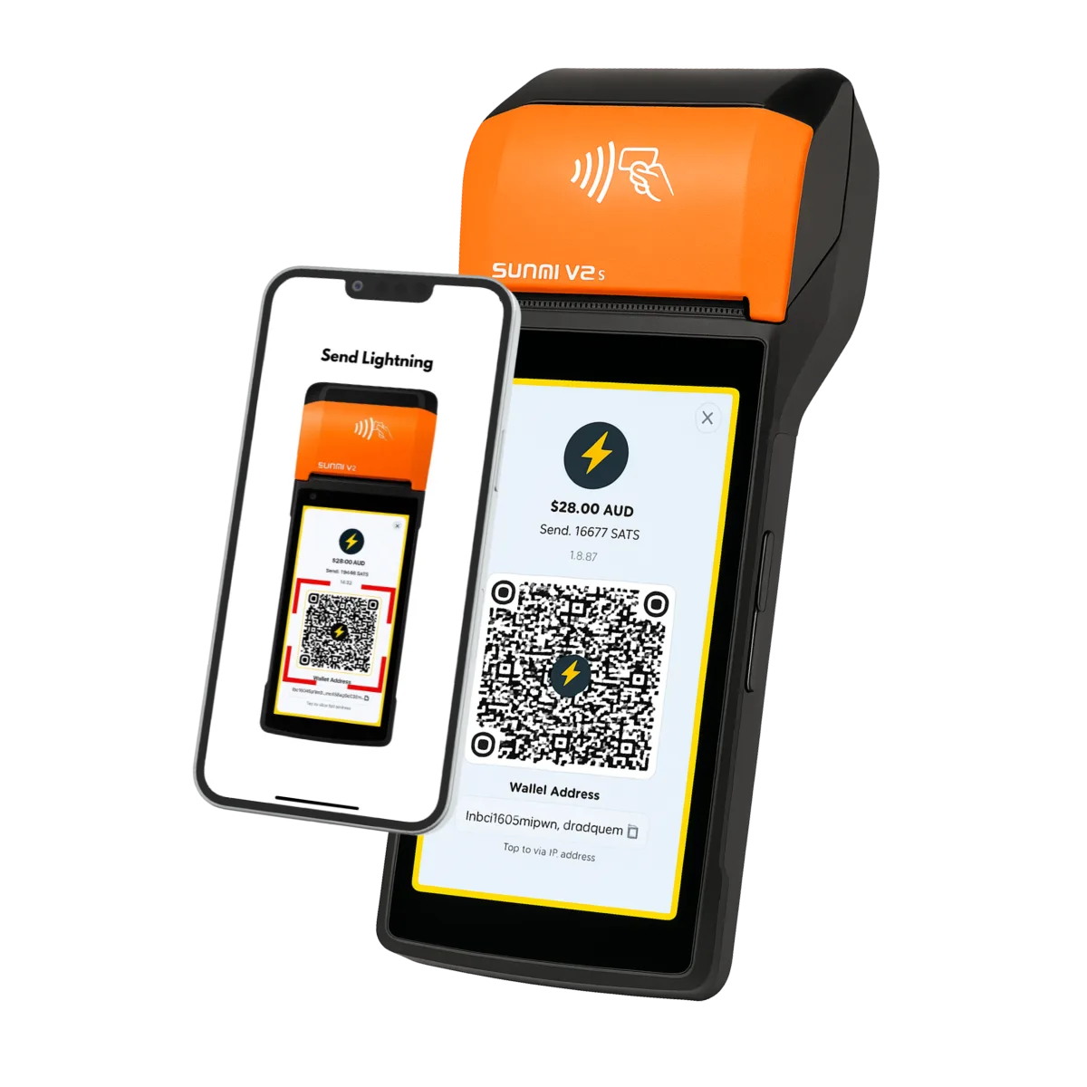 ByteConnect POS Terminal with QR code payment